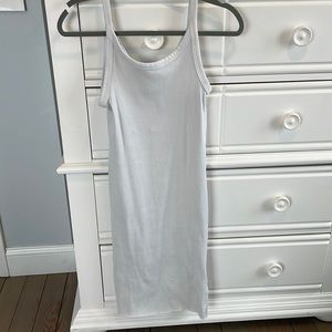 tight mid calf body con dress